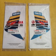 Yamaha Xeon 2012 wing sticker striping biru Original YGP 44D-F8392-D0 44D-F8391-D0