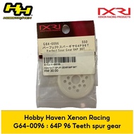 Hobby Haven Xenon Racing G64-0096 : 64P 96 Teeth spur gear 64p spur 64p pinion gear