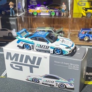 Mini GT Nissan LB Super Silhouette S15 SILVIA Auto Finesse MGT 490 Unsealed