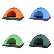 Automatic Open Camping Tent Instant Setup Pop Up Foldable Portable Outdoor Beach Tent Hiking Family Anti UV 3-4 Person