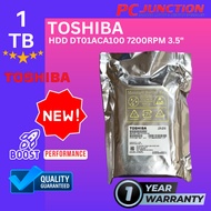 (NEW) Toshiba Dell 1TB 2TB SATA HDD 7200RPM 3.5" FREE SATA CABLE