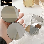 C5GOON Portable Pocket Mirror Stainless Steel Folding Double Sided Mirror for Travel Makeup On The G