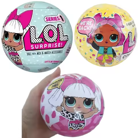 LOL Surprise Ball Removal The First Generation of Multiple Surprises Can Be Matched with A Girl's Ho