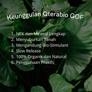 - QTERABIO GRANULAR ORGANIC FERTILIZER PUPUK ORGANIK TANAMAN HIAS NPK