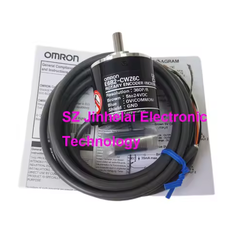 New and Original Omron E6B2-CWZ6C Rotary Encoder 100P/R 200P/R 360P/R 500P/R 600P/R 2M 5-24VDC