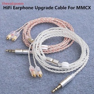 [thevatipoem] HiFi Earphone Upgrade Cable MMCX 3.5mm 1.2m Silver Plated Core Cable For Sennheiser IE