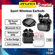 Awei T29P Wireless Earbuds Stereo Sound Awei T29 Sport Headphone Wireless Earphone Awei Bluetooth Ea