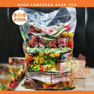 Asam Buah Campuran Acar Buah-Buahan 2KG