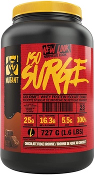 Mutant ISO Surge Whey Protein Isolate Powder Acts Fast to Help Recover, Build Muscle, Bulk and Stren