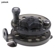 yuksok Fly Fishing Reel Left / Right Hand Retrieve Fly Reel Ice Fishing Reel Wheel