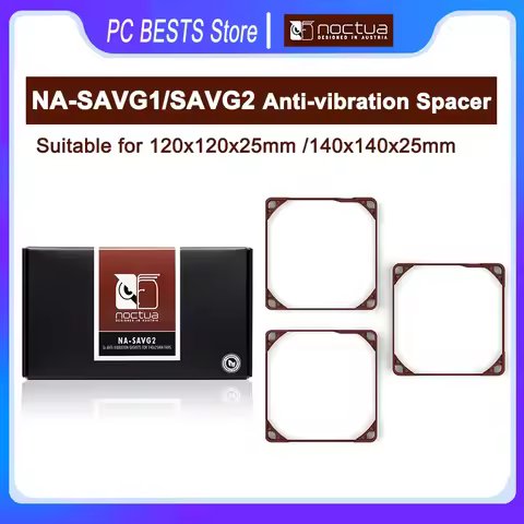 Noctua NA-SAVG1/SAVG2 Anti-vibration Spacer Noctua 120 140mm Fans 360mm Radiator Suppress Small Vibr