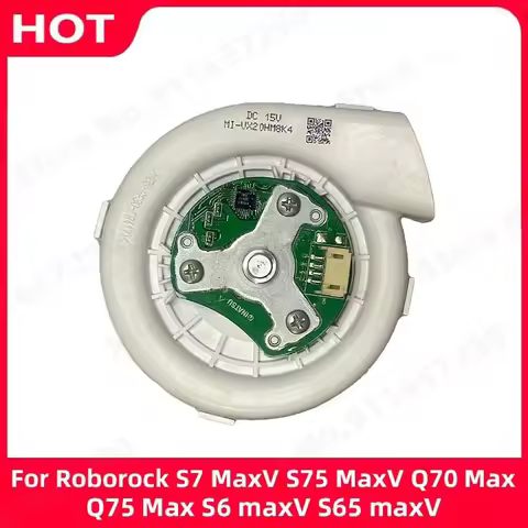 Original Super Ventilator Fan Motor Parts for Roborock S7 S6 MaxV S65 MaxV S50 MAX S55 MAX T7 T7S Pl