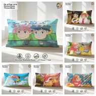 【Ponyo】Pillow Cover - Durable Zippered Cushion Case - 50x30cm/74x48cm-Polyester(No pillow core)