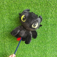 25 How To Train Your Dragon Toothless Golf Club Cover Driver Hat Cover Light Night Fury Small Wooden