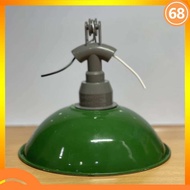 Kap Lampu Satu Set Jalan WD Hijau Gantung E27 + Fitting WD E27