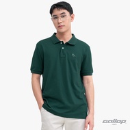 GALLOP : Mens Wear PIQUE POLO SHIRTS เสื้อโปโล ผ้าปิเก้ สีพื้น รุ่น GP9068 สี Deep Green - เขียวเข้ม / ราคาปกติ 1490.-