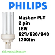 [5pc bundle!] Philips Master PLT 18W 2 pin 827/830/840 1200lm