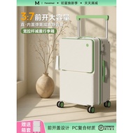 2025 Baharu Pembukaan Depan Lebar Pemegang Bagasi 24 Inci 28 Inci Kapasiti Lebih Besar Beg Perjalana