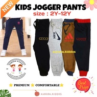 (SIZE 2-12)🔥 SELUAR PANJANG SUKAN SPORTS JOGGER LONG PANTS KIDS BOY🔥 seluar tracksuit budak lelaki perempuan panjang