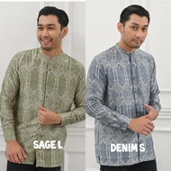 Glass cocoa denim sage SL by geulis kasep