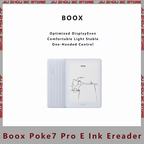 Boox Poke7 Pro 6 Inch E Ink Ereader Paper Like Eye Protection Screen Portable Digital Epaper For Rea