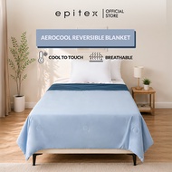 Epitex Aerocool Reversible Cooling Blanket 140x190cm Instant Cool Touch Lightweight Breathable Soft 