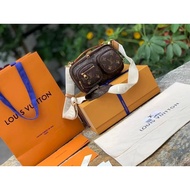 Louis Vuitton UTILITY CROSSBODY Camera Bag Size 18 X 11 X 10CM New Style Ladies Bag, Handbag, Ladies