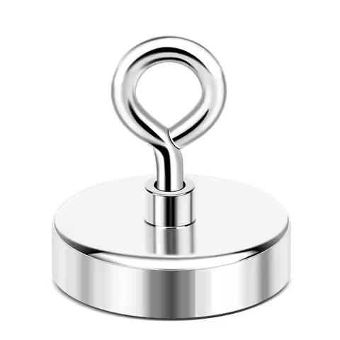 Strong Neodymium Fishing Magnets 300 lbs(136 KG) Pulling Rare Earth Magnet High Power with Handle Di