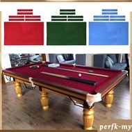 [PerfkMY] Professional Billiard Pool Table Cloth Snooker Table Accessory 8ft Red