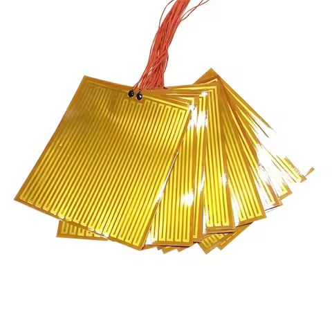 Thin Heating Sheet PI Polyimide Heating Film Flexible Heating Belt Heater 3.7V5V12V24V36V