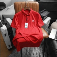 Unisex multi-purpose sports Polo shirt W01 - RED, high quality materials, youthful fashion WPL-W01-D