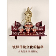 ST-🚤Y5UGBuddha Niche Altar Modern Style Home Clothes Closet Wall-Mounted Incense Burner Table Altar Simple Master Altar