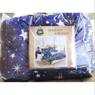 SET CADAR BERCORAK COMFORTER ( 7 IN 1 ) Size QUEEN