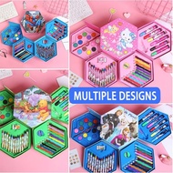 E Value Mart 46in1 Drawing Colouring Kids Stationary Set