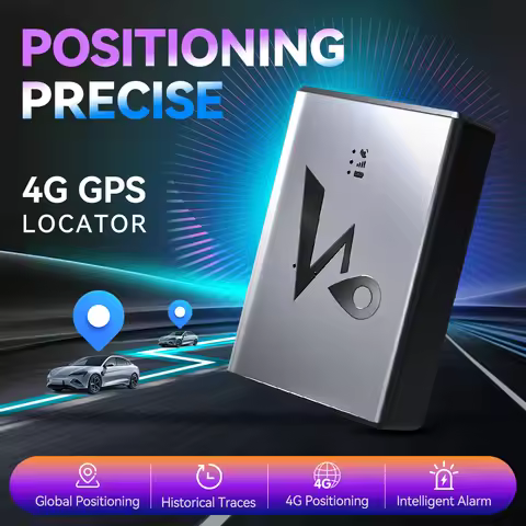 4G GPS Tracker Real-time Locator Anti-theft Location Tracker Mini Magnetic GPS Tracker Vehicle GSM G
