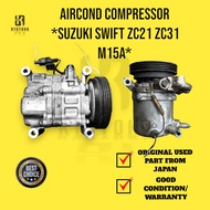 KYOYOKU -Suzuki Swift ZC21 ZC31 M15A Aircond Compressor Suzuki Swift ZC21 ZC31 M15A