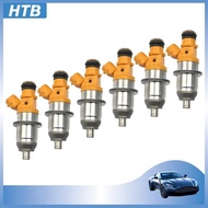 6x E7T25080 1465A011 MR560555 car Fuel Injector For Mitsubishi Pejero Yamaha Outboard HPDI 200 250 3