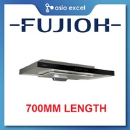 FUJIOH FR-MS1970R 70CM GLASS BLACK SLIMLINE HOOD WITH TOUCH CONTROL