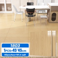 [New] YChao Marble Tiles Vinyl Floor 45 x 45cm floor tiles sticker 60x60cm Self Adhesive PVC Floor S