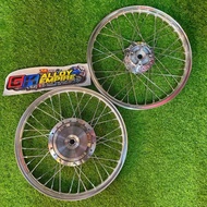 RIM ALLOY SILVER 17 x 1.40 PNP MOTOR SCOOTER EGO LAMA, EGO LC, SOLARIZ, AVANTAZ, NOUVO LC,NOUVO S