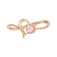 A.CEMI Pink Tourmarine-October Birthstone Ring พลอยแท้ พิงค์ทัวร์มาลีน แหวนพลอยแท้ พิงค์ทัวร์มาลีน