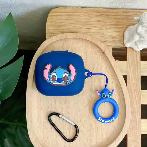 Potdemiel Cartoon Earphone Case For JBL Live Pro 2 / Live Flex / W300TWS / Vibe 300TWS Silicone Earb