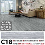 Carpanelli 36PCS 3D Wood Pattern LVT Flooring 2.0mm Thickness with Adhesive Anti-Scratch Zero Formal