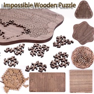 shop Impossible Wooden Puzzle IQ Puzzles for Adults Impossible Jig Saw Puzzles Brainteaser Ten Level