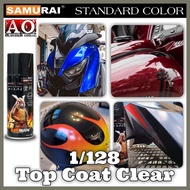 ➵ ↑ ➶ SAMURAI SPRAY PAINT 1/128 Clear Top Coat GLOSSY - (COD)