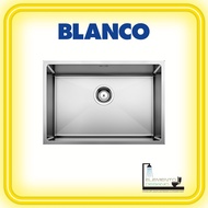 BLANCO Quatrus R15 600-IU Undermount Sinks | Stainless Steel Kitchen Sink Brushed finish 640x440x200mm