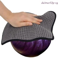 DELMER13P Bowling Ball Towel, Anti-skid Dust Debris Remover Bowling Shammy Pad, Bowling Equipment Wa