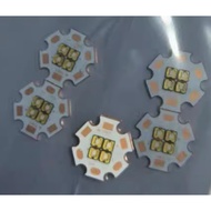 CUN6GF1A 365nm 4 in series 12V Copper plate  20mm×1.5mm 4 lamps in a group