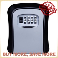 [Ready Stock]Kotak Kunci Wall Mount Key Safe Lock Box Numbering Lock Storage Password Locker Peti Ku