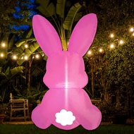 Easter Inflatable Yard Decorations-Easter Bunny Blow Up Cute Rabbits Theme Inflatable for Spring Eas